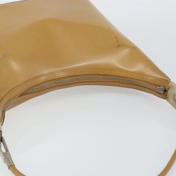 GUCCI Shoulder Bag Leather Brown Silver 001 3814 Auth BA4810 - Picture 6 of 16